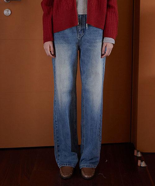 HAINT Fia Long Wide Denim Pants