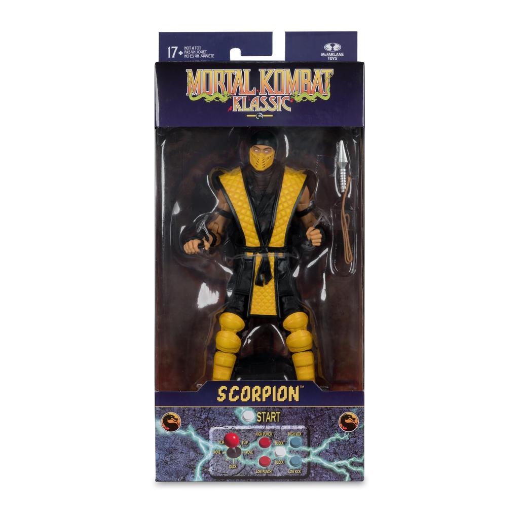 McFarlane Toys Mortal Kombat Classic Scorpion Action Figure - 7-inch