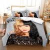 2024 Sexy Singer Bedding Set Twin Single Queen King Size Bedclothes Aldult Bed Linen For Boys Bedroom Duvet Cover Bed Set