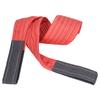 Lift Sling Strap Red Polyester Load Lift Heavy Duty Endless Round Sling Rigging Lifting Strap