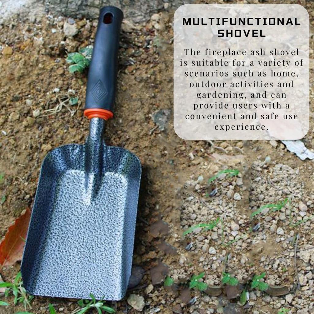 1 Stuk Tuin Hand Schep Met Antislip Handvat, Geschikt Voor Graven Verplanten Wieden En Losmaken Van Grond Voor Binnen En Buiten Gebruik In Huis