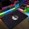 SC Freiburg FC Design Crystal Velvet Carpet Cozy Non?Slip Printed Rug For Bedroom Living Room Entrance