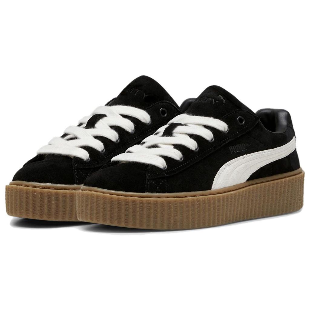 Fenty X Puma Creeper Phatty Black Warm White Unisex Sneakers Purple Gum 396403-01