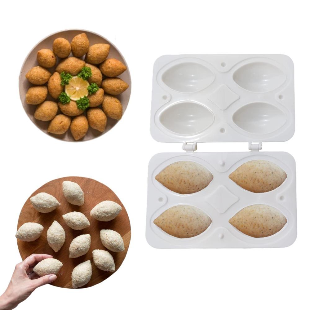 Ruční forma na výrobu masových kuliček ABS Forma na výrobu Kibbeh Rolls Domácí vaření