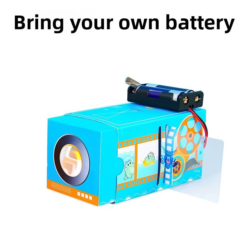 Kit de Projeto Científico DIY Projetor de Slides Para Educação Infantil e Aprendizagem Prática