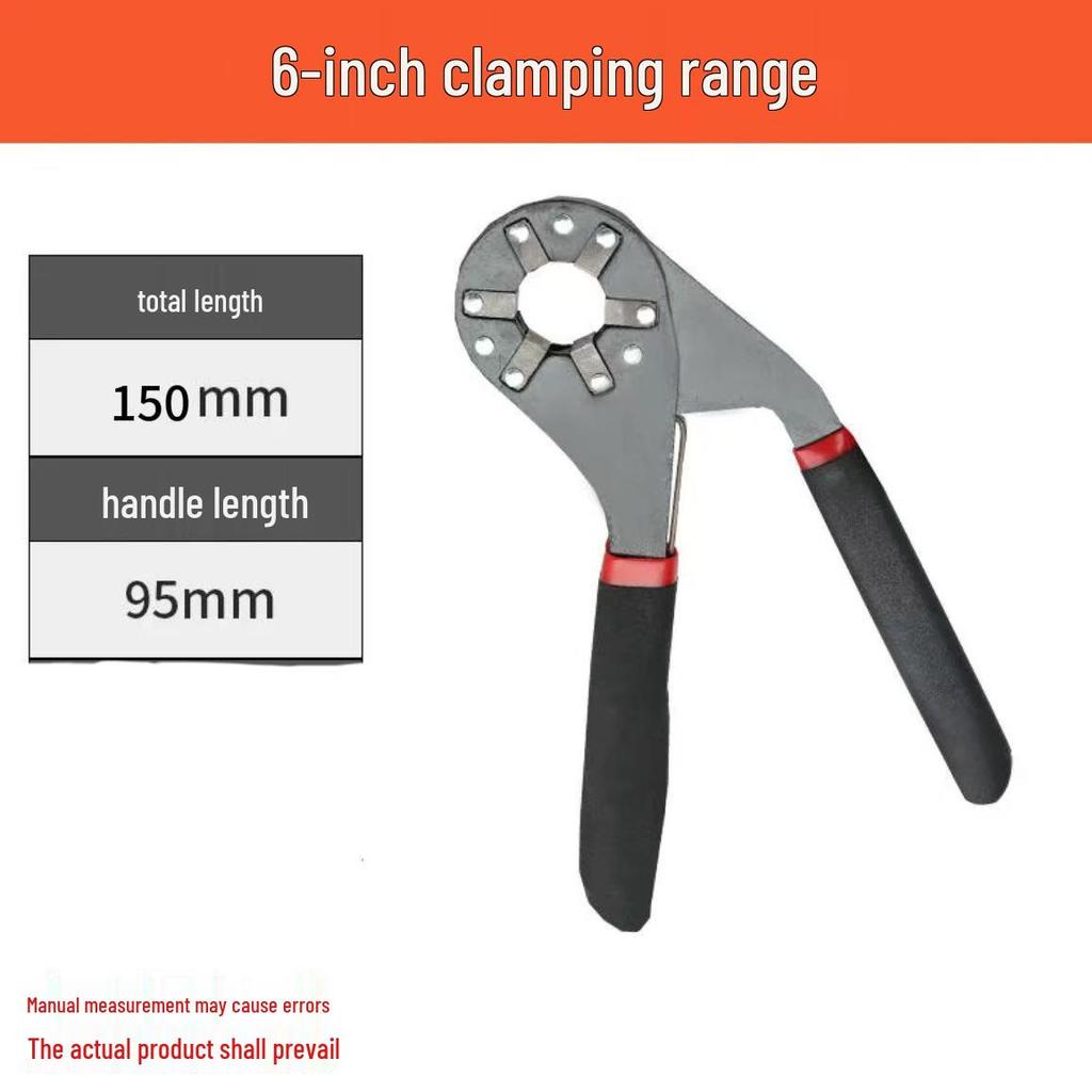 Multifunctional Adjustable Magic Wrench: 15-22MM Labor-Saving Hex, Round, Square, Rhombus Screw Clamping Tool