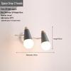 Modern Nordic Wall Lamp: Stylish Lighting for Bedroom, Living Room, Bar, or Staircase