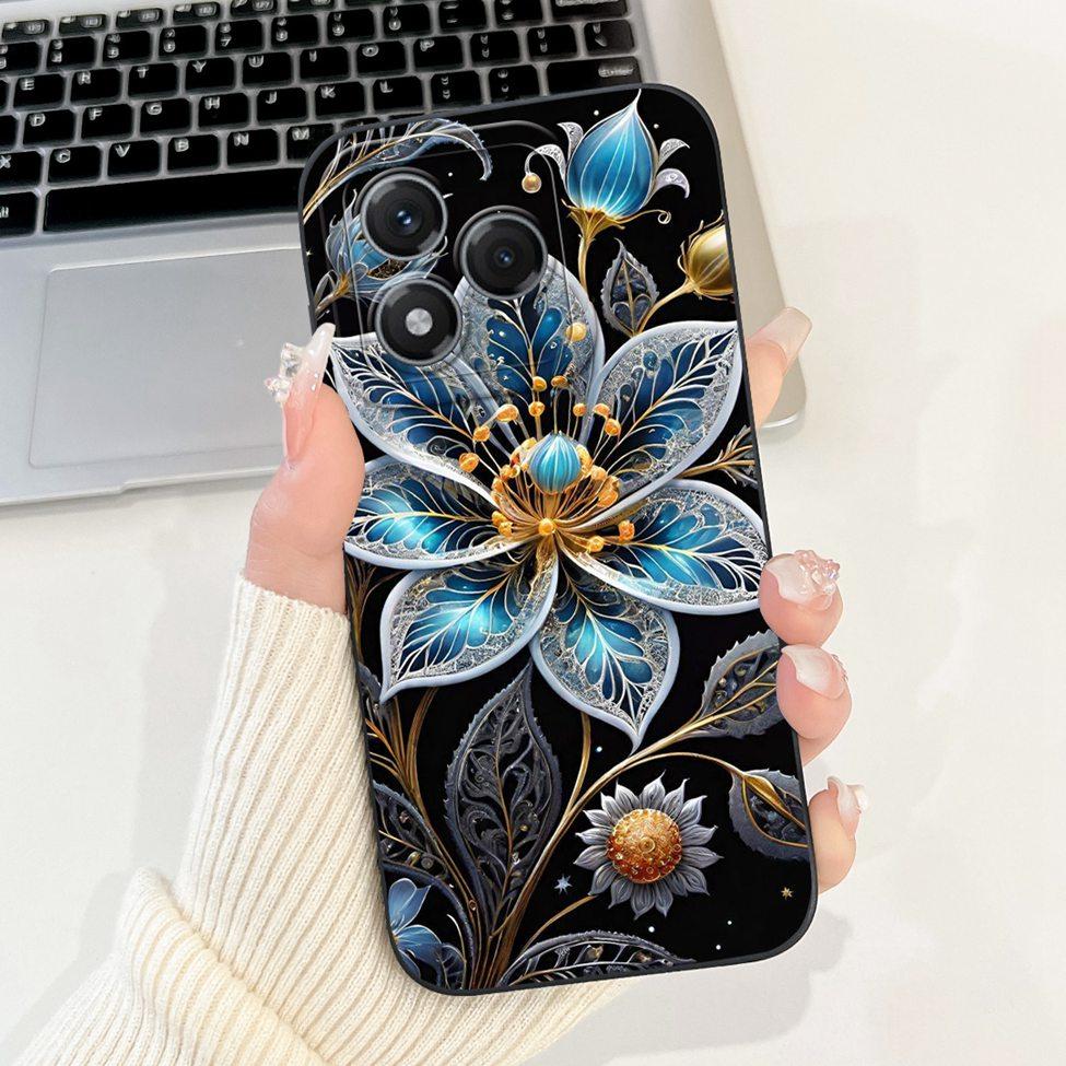 For Honor 400Lite ABR-NX1 ABR-N31C1 Phone Cover For Honor 400 Lite Case Shockproof Luxury Flower Cute Cartoon Funny Cool Painted