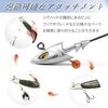 Swimbait jig head worm 50-piece set stacking corn keeper fishing multi-weight rust-resistant suitable saltwater freshwater bass sea rockfish bait.