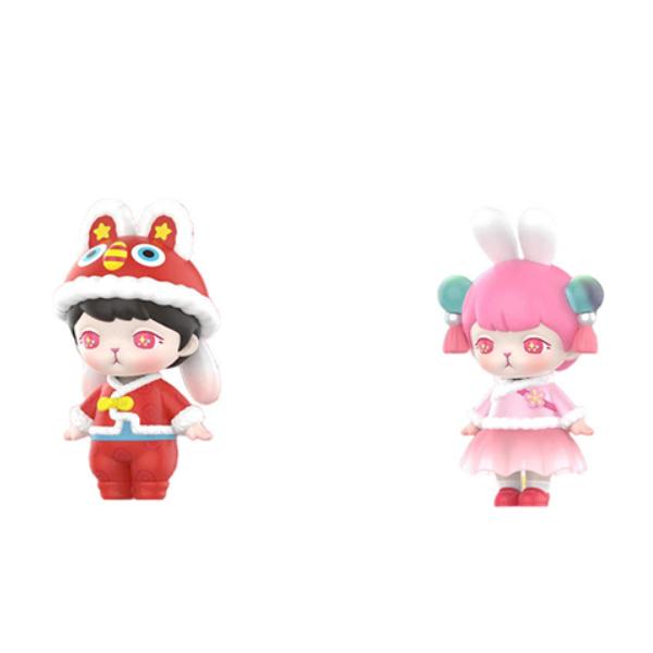 POP MART Bunny Happy New Year Collection Mystery Boxes, Single Mystery Box