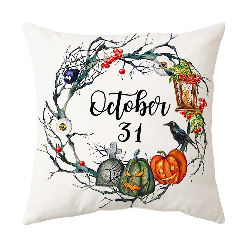Halloween Pillowcases, Autumn Holiday Home Decoration Pillows, Sofa Cushions, Cushion Covers, Pillows