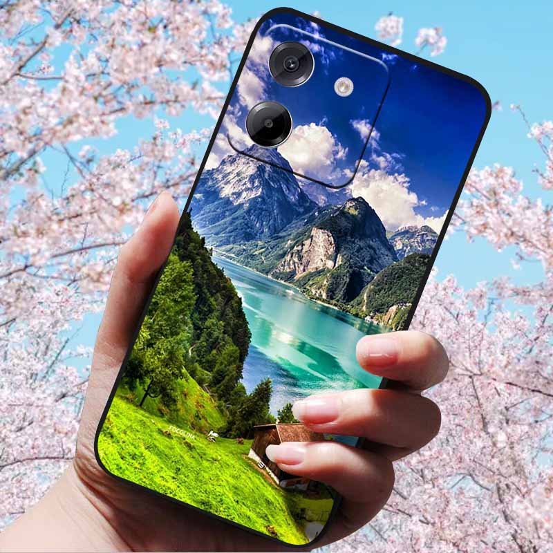For Xiaomi Poco M7 Pro 5G 6.67"Cases Bumper Silicone TPU Fashion Back Cover Cases For Poco M7 Pro 5G Protective TPU Coque M7Pro