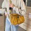 Nylon canvas bag summer new trendy casual tote bag versatile shoulder messenger bag saddle bag