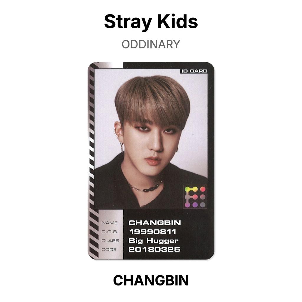 Stray Kids ODDINARY Official Photocard