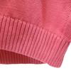unused ZARA Long sleeve V neck knit cardigan M pink Men's Used