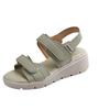 Plateau-Muffin-Sandalen Damen Sommer 2025 neu vielseitig modisch Feenstil erhöhte Römerschuhe Outdoor-Damen-Schuhe