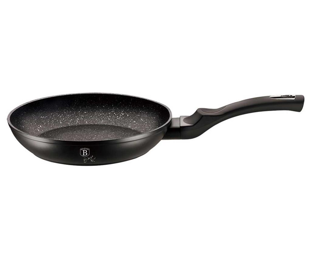 Patelnia granitowa 28cm berlinger haus black silver bh-1845 lumarko!