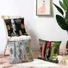 Dollars Money Cushion Cover Polyester Sofa Cushions Decorative Throw Pillows Home Decoration Pillowcover