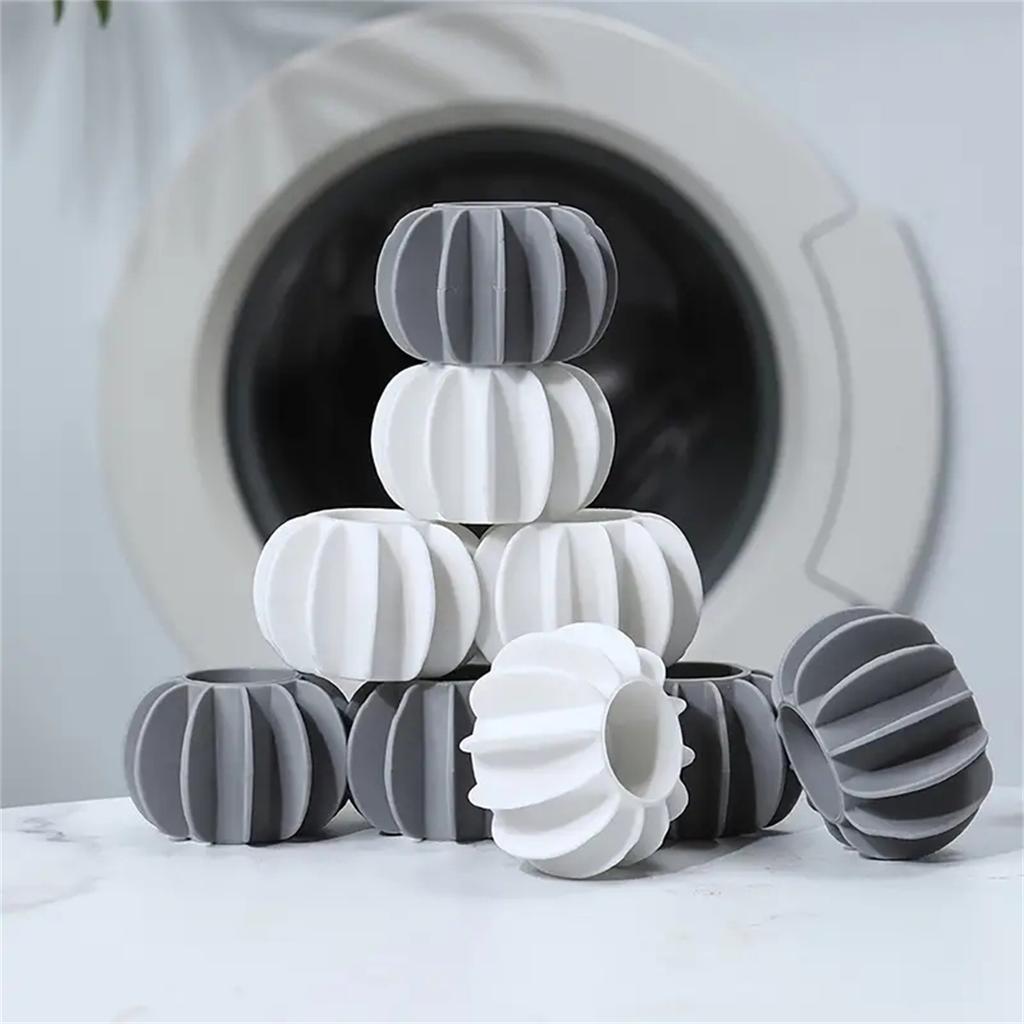 10pcs Reusable Laundry Balls, Anti-Winding Adsorption Hair Removal Cleaning Ball, Washing Machine Hair Catcher Laundry Balls
