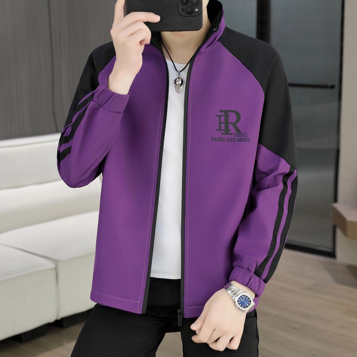 Men s Stand Collar Warm Cotton Jacket - Autumn/Winter 2025 Trend, Plus Velvet, Handsome & Thickened Style L
