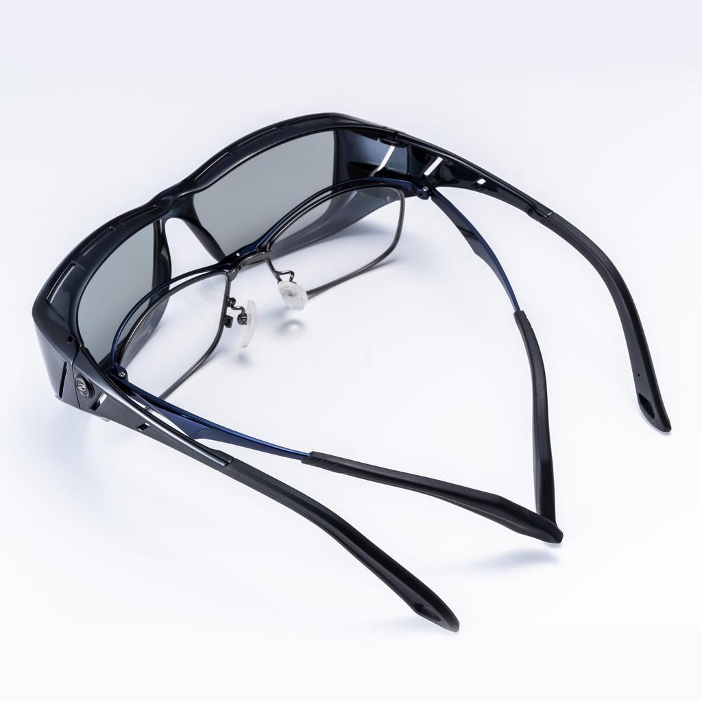 Zeque Polarized Sunglasses OPA Neo Clear Gray TRUEVIEW MIRROR F-2110 SPORTS/SILVER