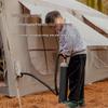 Mountain Guest Inflatable Tent, 13.6 sqm, Large Capacity, Rainproof, Multi-person Outdoor Camping Tent