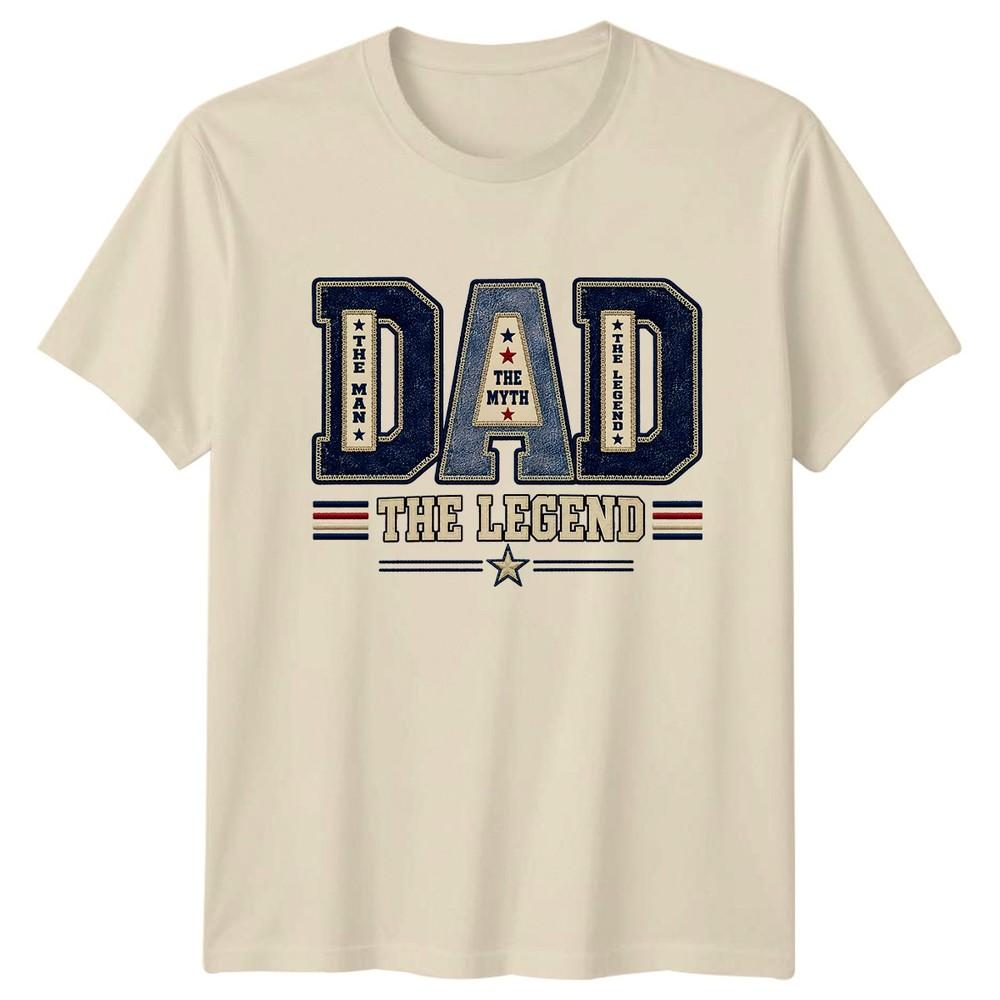 Dad The Unisex The Myth Unisexs TShirt Fathers Day Fatherhood Gift For Him