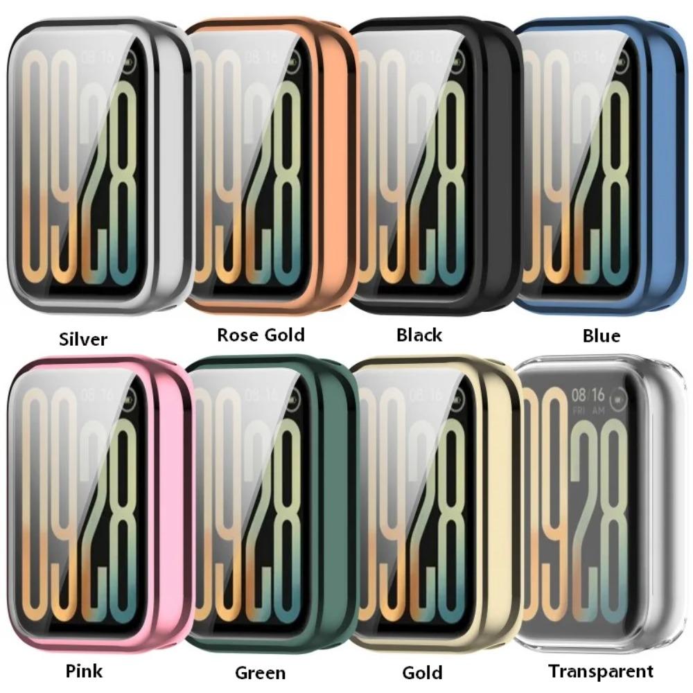 Soft TPU Case For Xiaomi Mi Band 10 Pro Smart Watch Strap Bumper Cover Screen Protector Shell For Xiaomi Mi Band10 Pro Ceramic Accessior