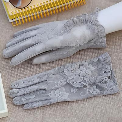 Frauen Touchscreen Handschuhe Radfahren Sonnenschutz Spitze Zubehör