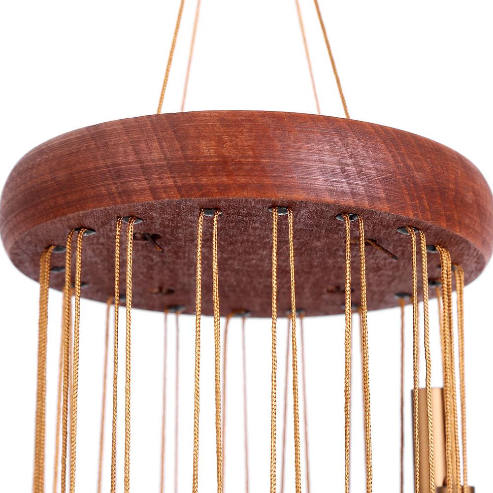 18 Metal Tubes Wind Chimes Outdoor Indoor Garden Patio Balcony Decor Birthday Gift
