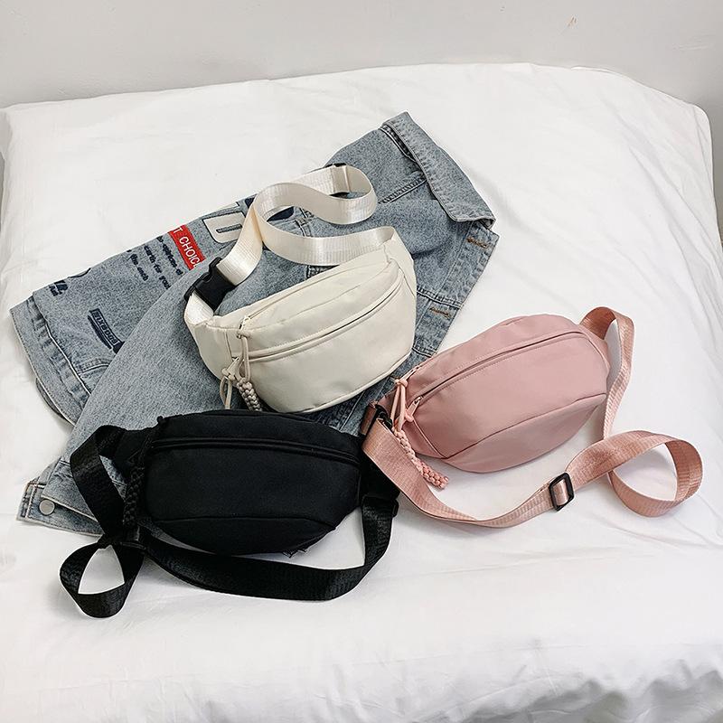 Waist Bags For Women Nylon Fanny Pack Female Waist Packs Shoulder Crossbody Chest Bag Premium Durable Quality Useful