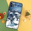 Shark and Killer Whale Phone Case For iPhone 17 16 16E 15 14 12 11 13 Pro Max 12 13 Mini 17Air Shockproof Cover