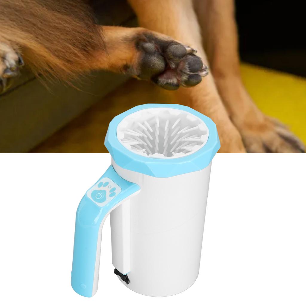 Automatic Dog NaPAW Clner Multifunction Powerful Silicone   Rechargble Portable Pet NaPAW Clner for Large Dogs
