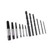 12 Pcs Practical Broken Nut Screw Extractor Bolts Studs Remover Tools Set with Drills