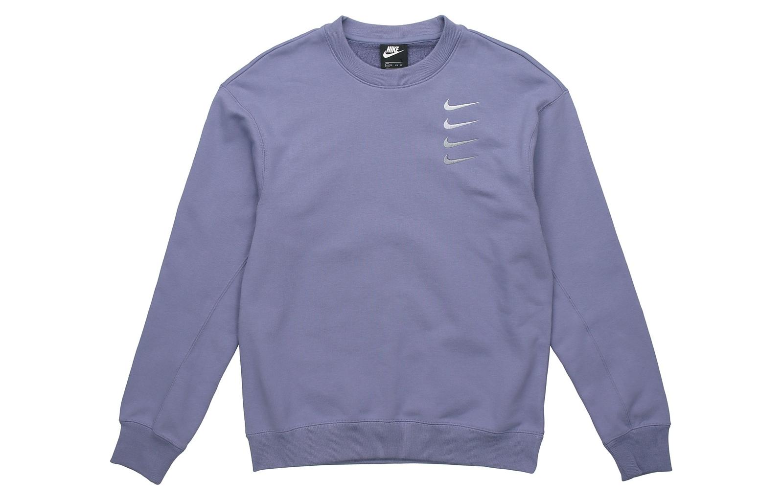 Nike French Terry Swoosh Gradient Crew Neck Sweatshirt DB9408-412 XS