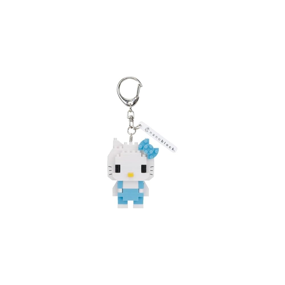 Kawada n-fig Hello Kitty Blue Figurine 2.4x5x14.5cm for Ages 15 and Up Home Decor Hobby NFG-22