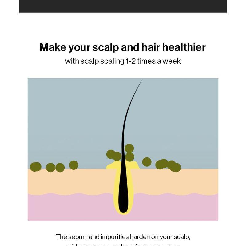 GROWUS - Sea Salt Therapy Scalp Scaler Jumbo