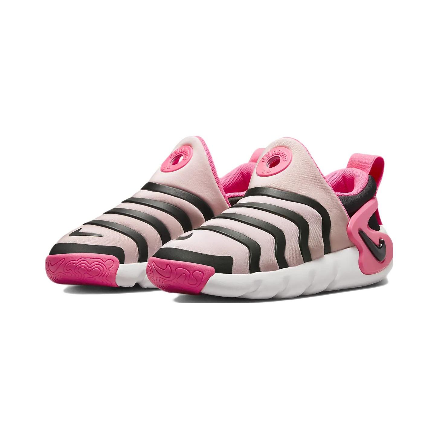 Nike Dynamo Go PS Medium Soft Pink Black Детские кроссовки Hyper-Pink White DH3437-601 35 — фото 3