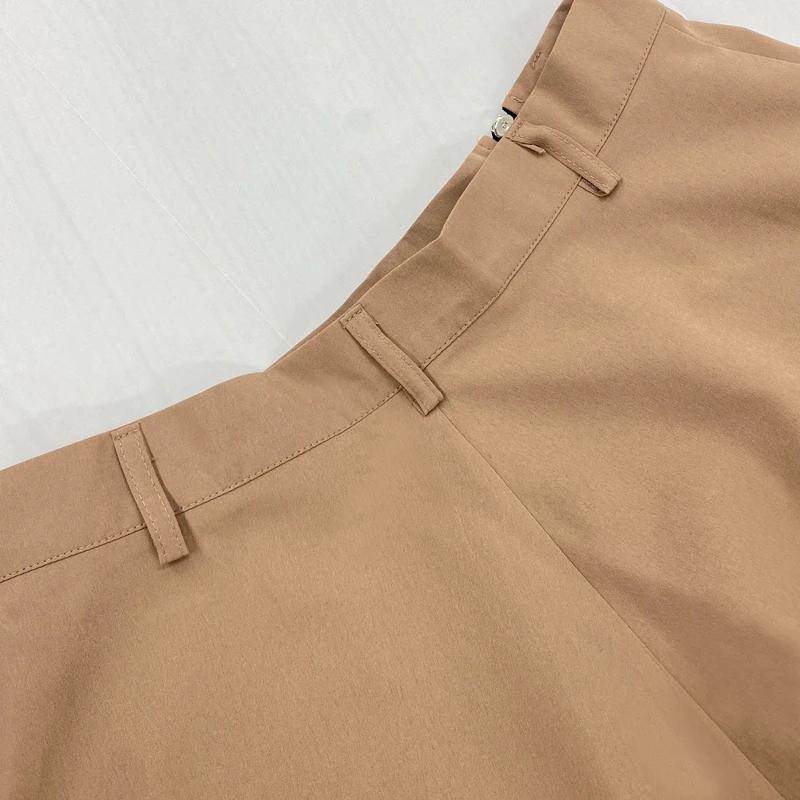 2 Piece Set Women Stylish Solid Round Neck Sleeveless High Waist Vest Slim Top Loose With Pockets Zipper Long Skirt Sets Spring Summer 2024 New