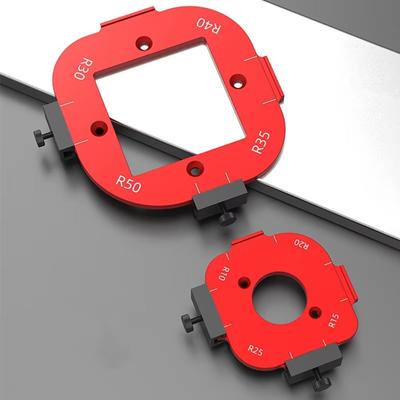4 In 1 Woodworking Router Templates Reusable Round Corner Jig  Trimming Machine