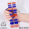 Adesivi per Unghie in Gel Impermeabili Francesi - Carini Cartoni Animati Nail Art Senza Cottura per Stili Europei e Americani