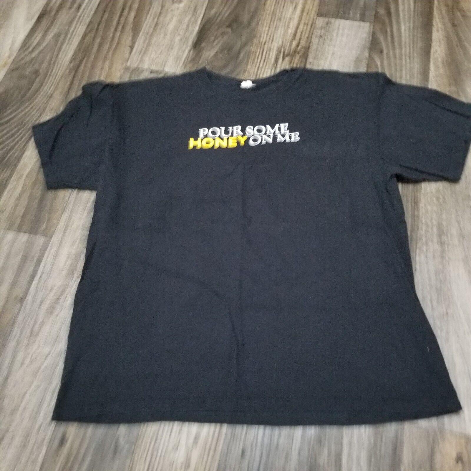 Vintage Wild Turkey American Honey T-Shirt XL Black Yellow Bourbon Whiskey Unisex T-Shirt XXXL