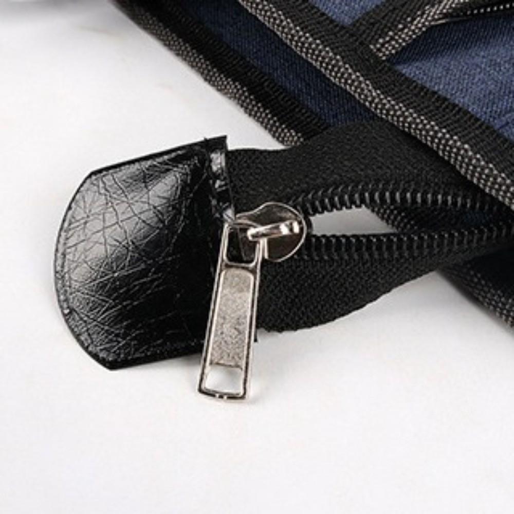 Waterproof Zippered Document Bag Oxford Students Portable Bag Durable File Tote Bag Pouch  Book