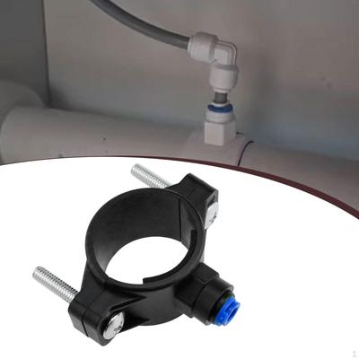 Drain Clamp Under The Sink Quick Connector Practical Saddle Valve Clip Drinking Water Waste