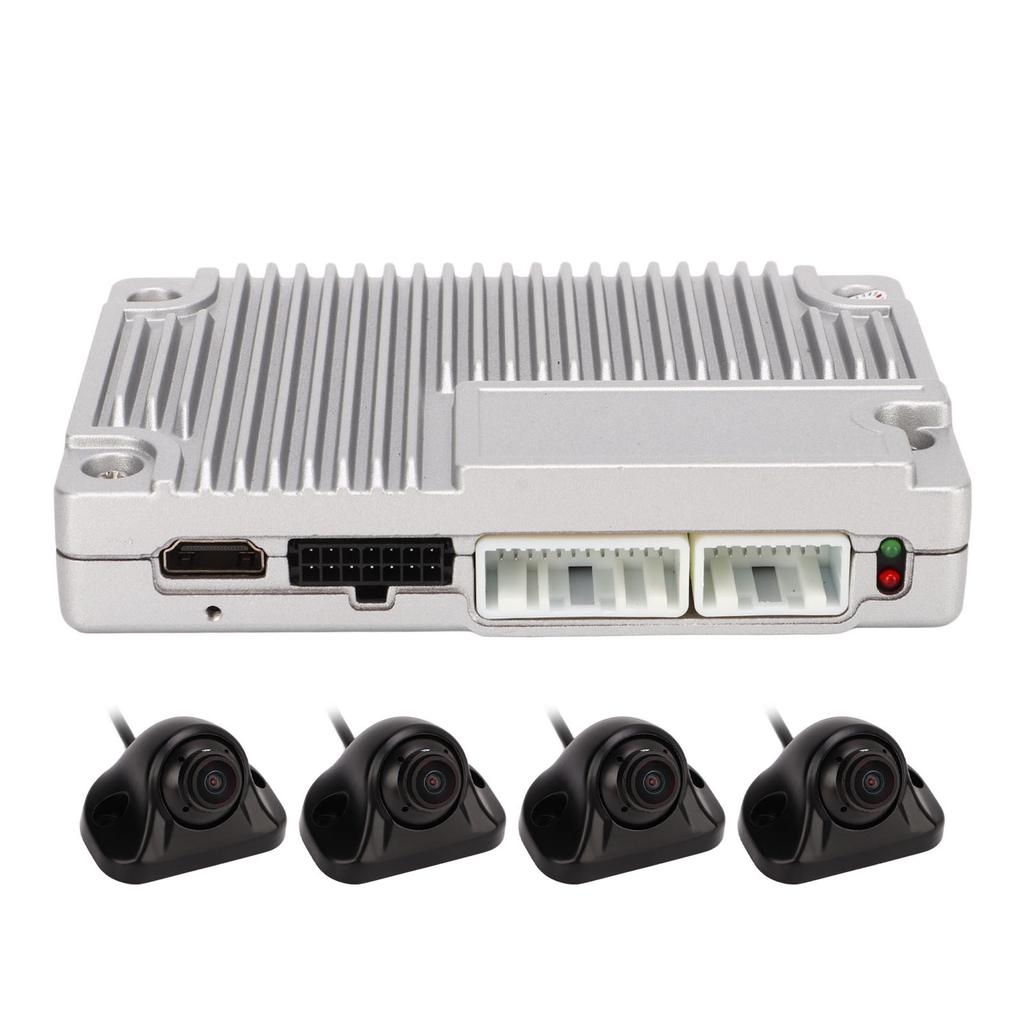 360 Degree Bird View System with Front Rear Left Right Backup Parking 4 Way Cameras Panoramic