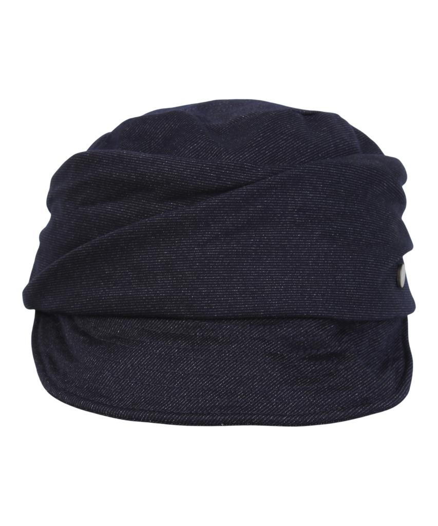 Yunibeosyeolkemiseuteuli Wire Wrinkle Poly Navy Marine Cap