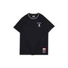 Li Ning T Shirts Men's Black Crew Neck Moderate Straight Fit AHSQ083-1