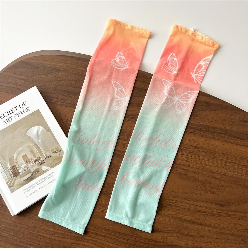 Lightweight And Breathable Ice Sleeves For Women'S Summer New Sunscreen Sleeves For Outdoor Cycling Driving Work Sun Protection Arm Protection
