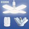 White Light E27 LED Bulb Energy Saving Foldable LED Bulb Fan Shape LED Bulb  Living Room Lighting