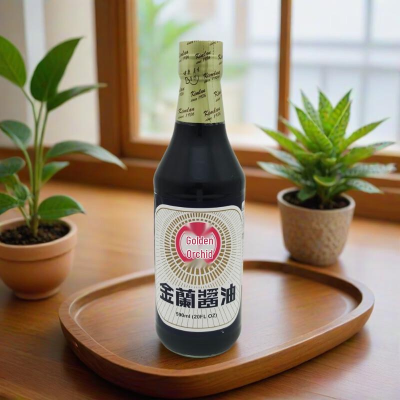 Kimlan Taiwanese Soy Sauce Selection 590ml Glass Bottle